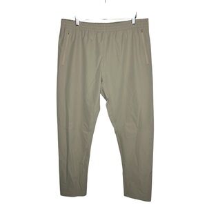 Outdoor Voices Khaki Rectrek Pull On Pants Hiking Gorpcore Commute Size XL 30”